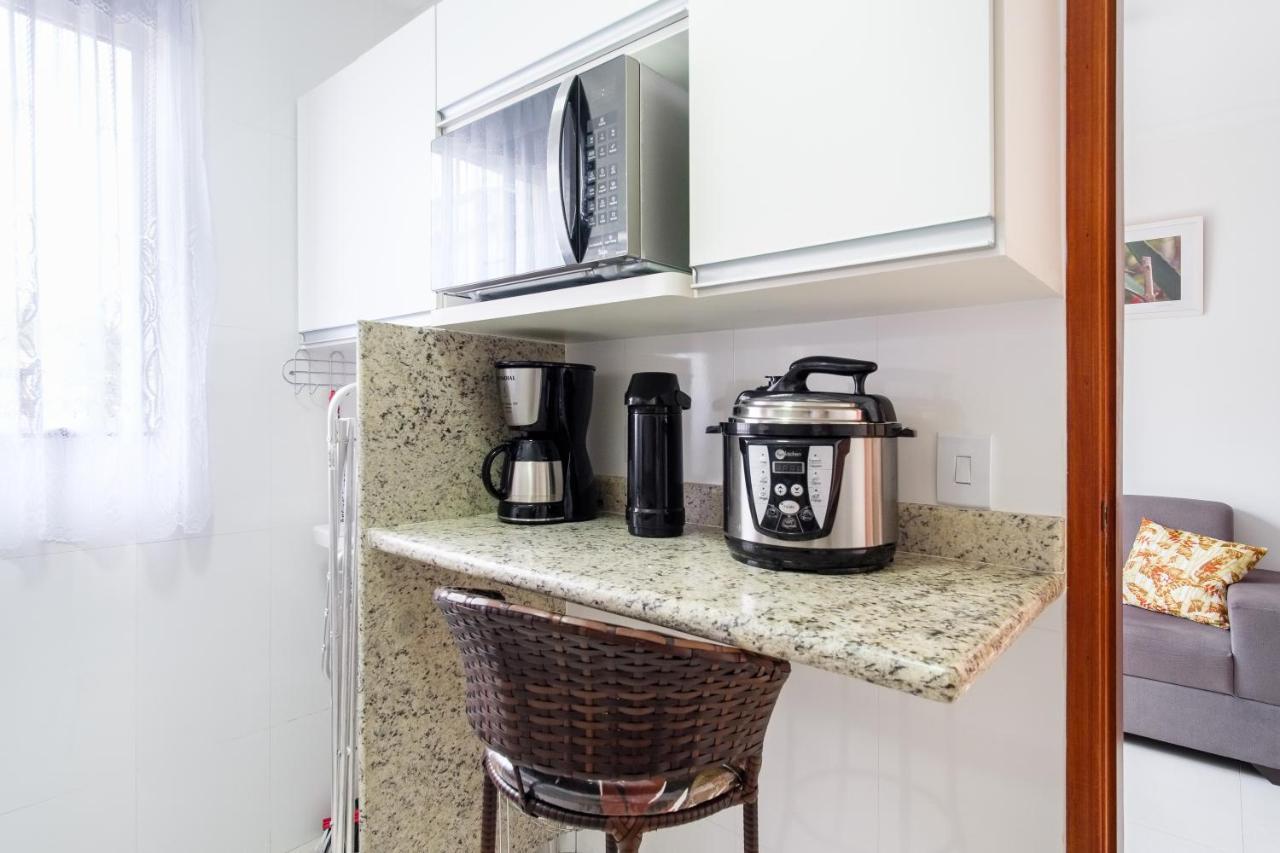 Apartamento A 100 Metros Da Praia - 01 Dormitorio - Edificio Agua Viva Ubatuba Eksteriør billede