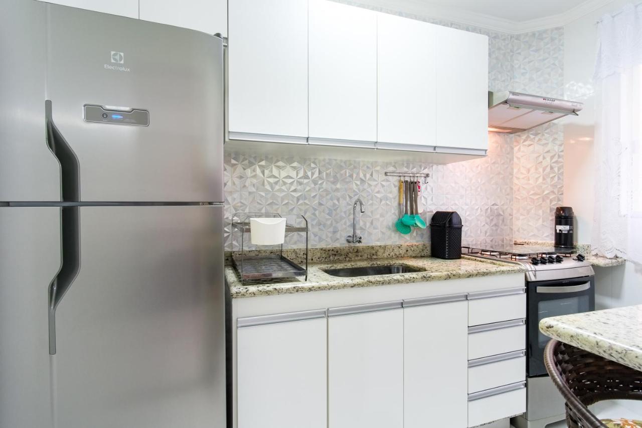 Apartamento A 100 Metros Da Praia - 01 Dormitorio - Edificio Agua Viva Ubatuba Eksteriør billede