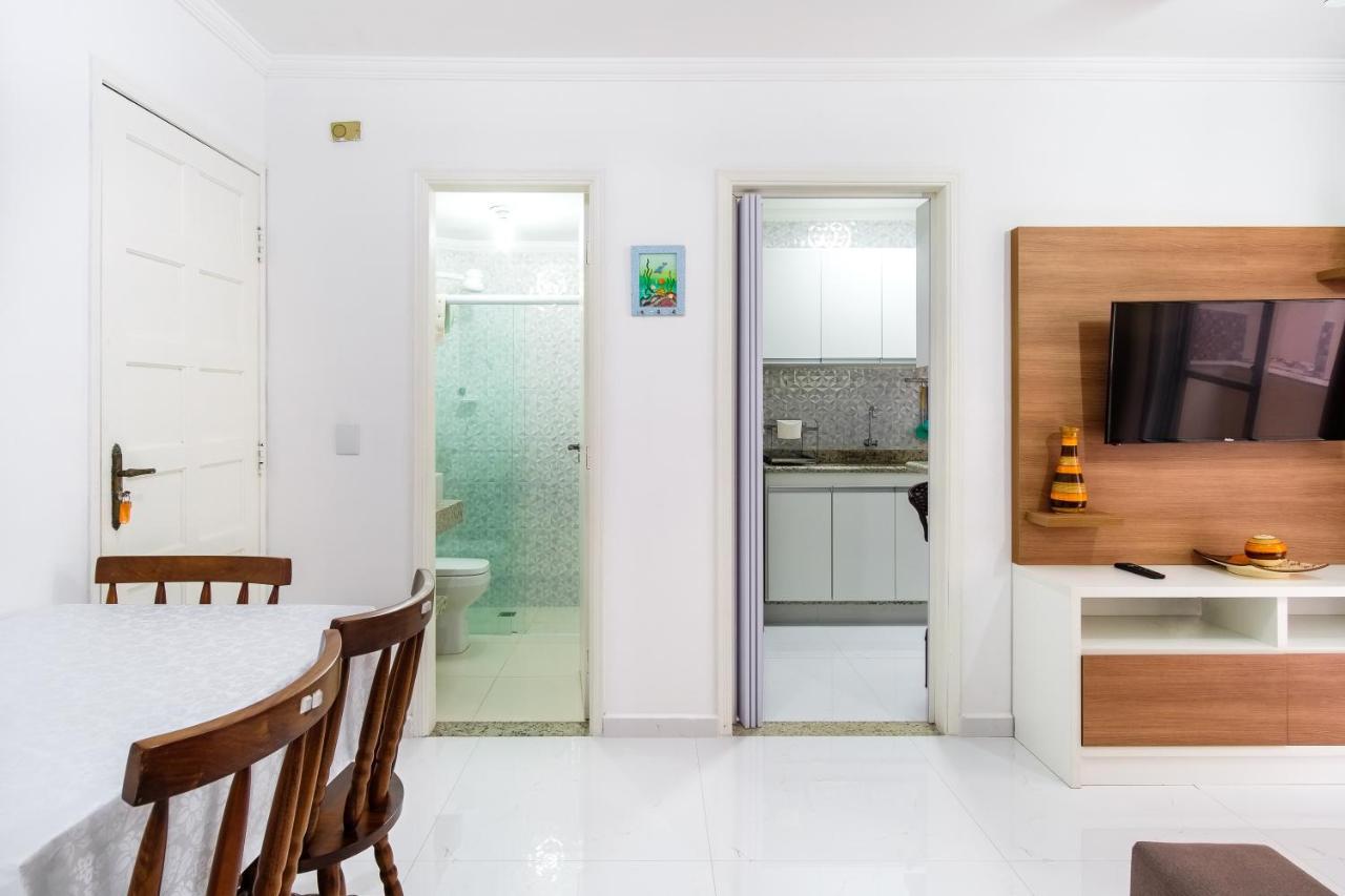 Apartamento A 100 Metros Da Praia - 01 Dormitorio - Edificio Agua Viva Ubatuba Eksteriør billede