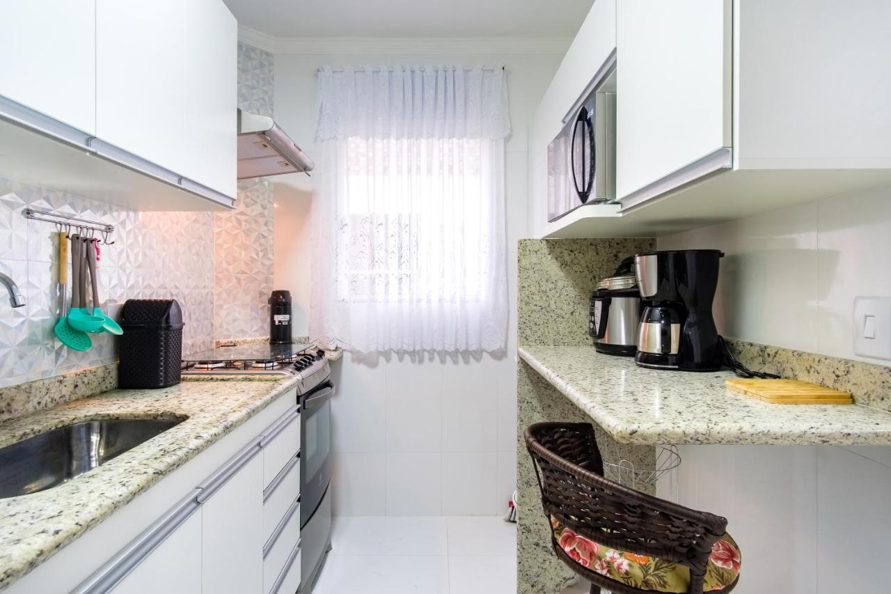 Apartamento A 100 Metros Da Praia - 01 Dormitorio - Edificio Agua Viva Ubatuba Eksteriør billede