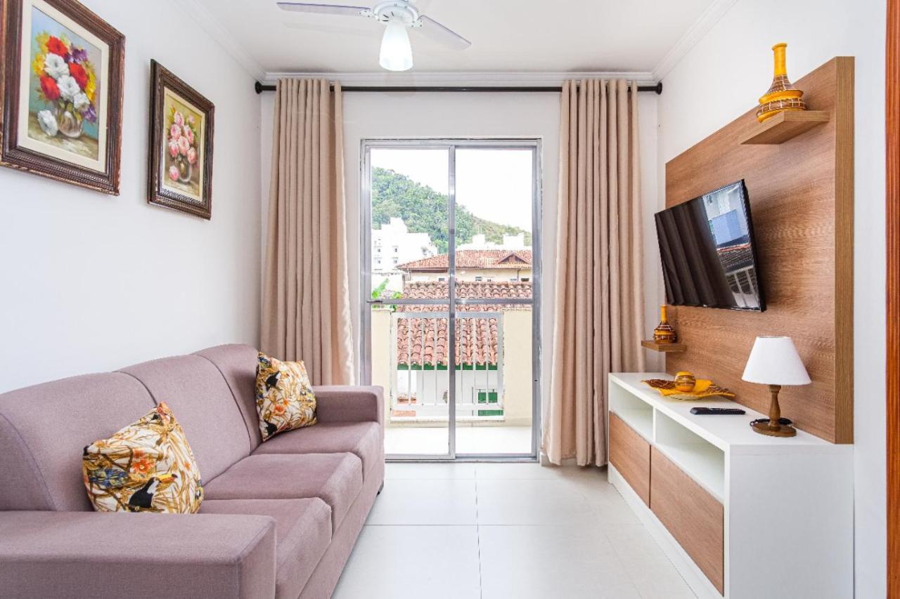 Apartamento A 100 Metros Da Praia - 01 Dormitorio - Edificio Agua Viva Ubatuba Eksteriør billede