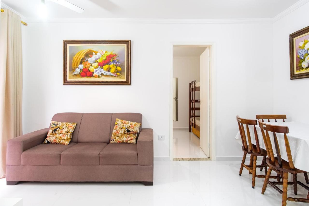 Apartamento A 100 Metros Da Praia - 01 Dormitorio - Edificio Agua Viva Ubatuba Eksteriør billede