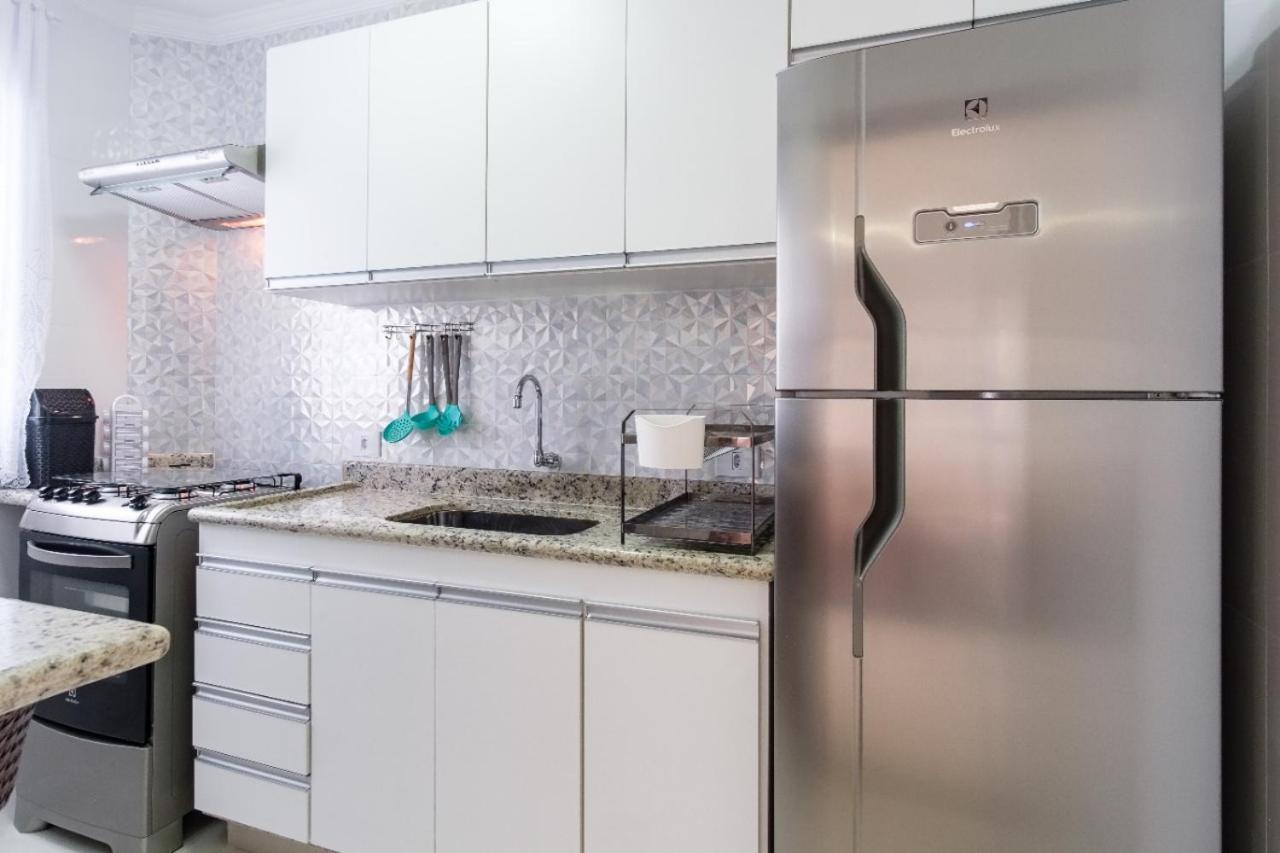 Apartamento A 100 Metros Da Praia - 01 Dormitorio - Edificio Agua Viva Ubatuba Eksteriør billede
