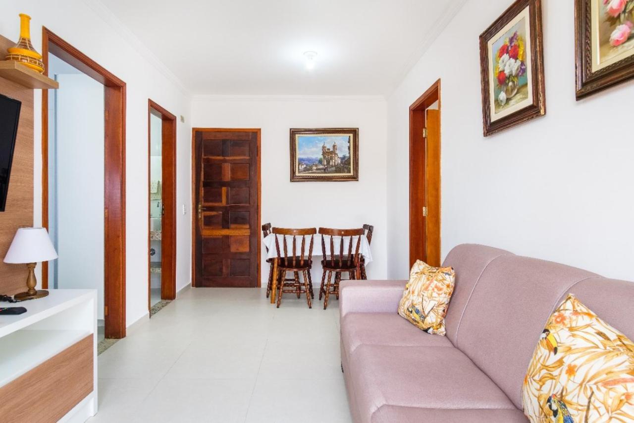 Apartamento A 100 Metros Da Praia - 01 Dormitorio - Edificio Agua Viva Ubatuba Eksteriør billede